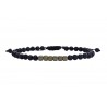 Ανδρικό βραχιόλι lava & hematite  VRA00637