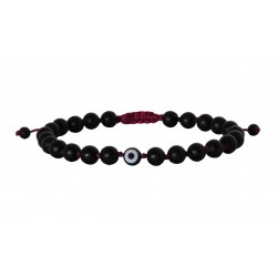 Ανδρικό χειροποίητο βραχιόλι bl eye  VRA00655