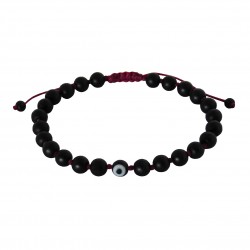 Ανδρικό χειροποίητο βραχιόλι bl eye  VRA00655