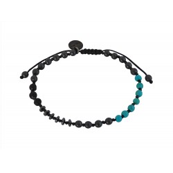 Ανδρικό βραχιόλι knots semiprecious VRA00658