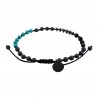 Ανδρικό βραχιόλι knots semiprecious VRA00658