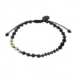 Men bracelet knots semiprecious VRA00659