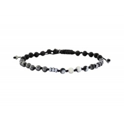 Men bracelet knots semiprecious VRA00659