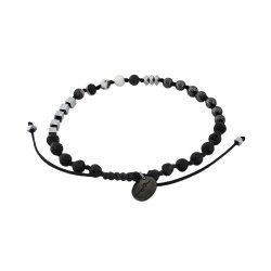 Men bracelet knots semiprecious VRA00659