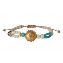 Handmade bracelet Axinos gold VR00679