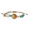 Handmade bracelet Axinos gold VR00679