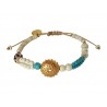 Handmade bracelet Axinos gold VR00679