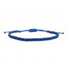 Ανδρικό βραχιόλι 3seiro macrame blue VRA00669