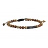 Ανδρικό βραχιόλι Jasper picture-hematite VRA00667