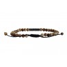 Ανδρικό βραχιόλι Jasper picture-hematite VRA00667