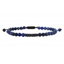 Ανδρικό βραχιόλι sodalite-hematite VRA00679
