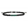 Bracelet Lava-malachite-hematite VRA00678