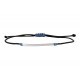Mens bracelet cord light blue LIGHT BLUE VRA00686