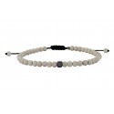 Bracelet howlite beige  VRA00691