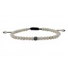 Bracelet howlite beige  VRA00691