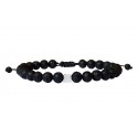 Mens bracelet lava black VRA00698