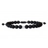 Mens bracelet lava black VRA00698