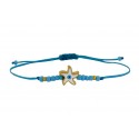 Bracelet Starfish gold - turquoise  VR00687