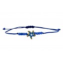 Βραχιόλι Starfish gold - blue  VR00688
