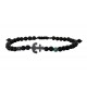 Mens bracelet Anchor hematite VRA00710