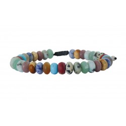 Ανδρικό βραχιόλι assort rondela 8mm VRA00712