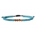 Mens bracelet jasper-howlite VRA00715