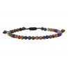 Mens bracelet jasper-howlite VRA00717