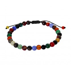 Ανδρικό βραχιόλι Agate multi mat  VRA00718