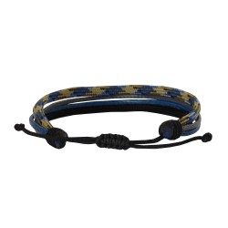 Ανδρικό βραχιόλι 4σειρο blue VRA00734