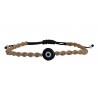 Handmade bracelet macrame beige