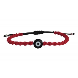 Handmade bracelet macrame red