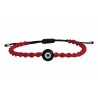 Handmade bracelet macrame red