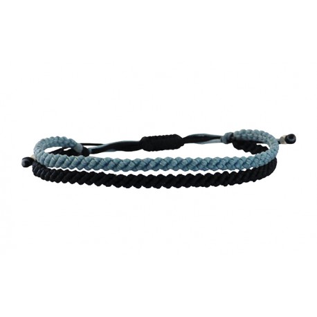 Ανδρικό βραχιόλι 2seiro macrame VRA00754