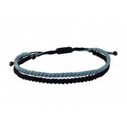 Ανδρικό βραχιόλι 2seiro macrame VRA00754