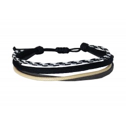 Handmade bracelet 3cords colours VRA00758