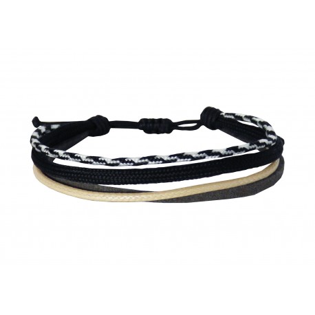 Handmade bracelet 3cords colours VRA00758