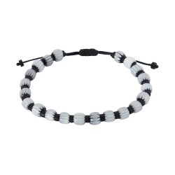 Ανδρικό χειροποίητο βραχιόλι με χάντρες VRA00790