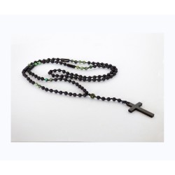 Handmade rozario  stainless steel cross  KLA0089