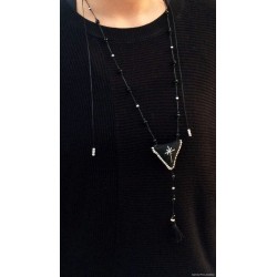 Κολιέ χειροποίητο Τρίγωνο S / Tassel  KL00531