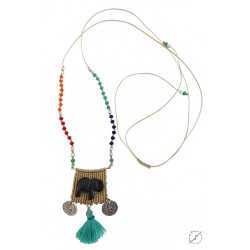 Κολιέ χειροποίητο Elephant 1  KL00551