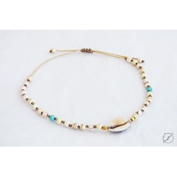 Βραχιόλι ποδιού / Anklet bracelet Seashell  AB0005