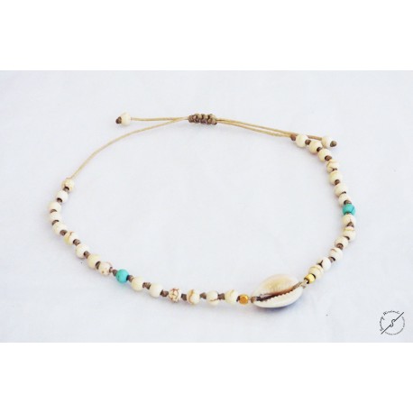 Βραχιόλι ποδιού / Anklet bracelet Seashell  AB0005
