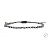 Bracelet hematite silver VRA00345