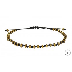 Bracelet hematite gold VRA00347