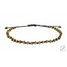 Ανδρικό βραχιόλι Hematite gold VRA00347