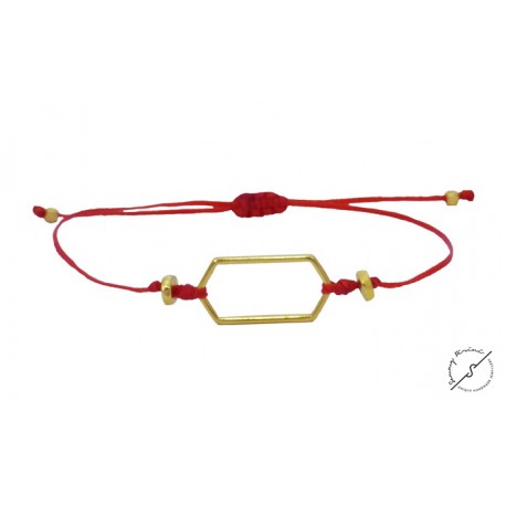 Βραχιόλι Minimal red  VR00575