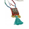 Κολιέ χειροποίητο φυλαχτό boho  KL00561